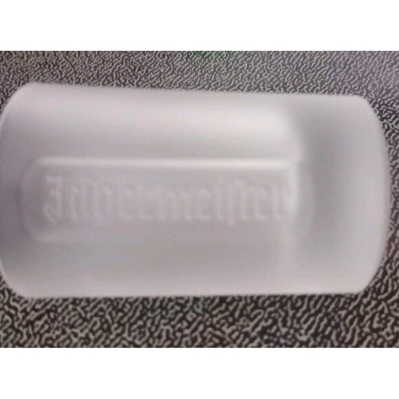 Jegermeister Etched Deer & Cross Logo Frosted Shot Glass Opaque 1 fl.oz - Picture 5 of 5